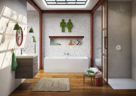 Излив для смесителя в ванной Villeroy & Boch Dawn хром TVT10650515261