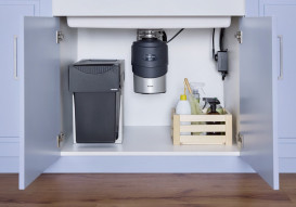 Измельчитель пищевых отходов Blanco FWD Max 1200 мл 750 W 1 л/с черный 526648