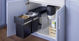 Измельчитель пищевых отходов Blanco FWD Max 1200 мл 750 W 1 л/с черный 526648