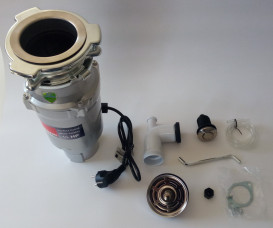 Подрібнювач харчових відходів McAlpine 0,5 к/с із пневматичним перемикачем WDU-1ASEU-POL