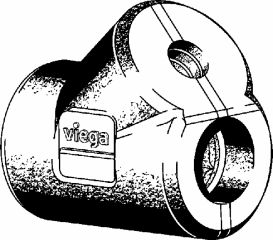 Изоляционный кожух Viega Easytop 2210.12 DN15 пластик 758356