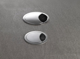 Кабельний пропуск ASA Plastici Round металл нержавеющая сталь 040.044.00005