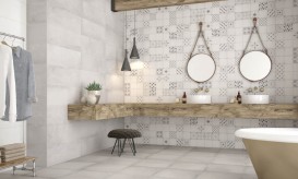 Плитка Undefasa Normandie Decorado Sisley Pearl 25x75