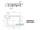 Душовий піддон сталевий емальований прямокутний Kaldewei Duschplan 100х80х6.5 білий 440100010001