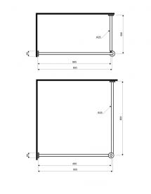Карниз для душової штори Kolo Lehnen Funktion матова поверхня L1410104