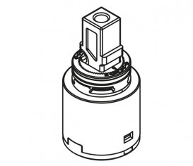 Картридж для змішувача Tres Ø 25 мм 910719005