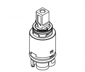 Картридж для змішувача Tres Ø 25 мм 29919001