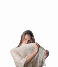 Керамічна накладка на слив для раковини Kerasan Deco Geometrie 486074