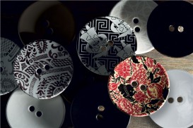 Керамічна накладка на слив для раковини Kerasan Deco Geometrie 486074