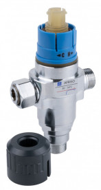 Клапан протиопіковий Afriso ATM112 DN10 2xG3/8'' 1xгайка G3/8'' 30-50°С Kvs 0,35 м3/год 1211200