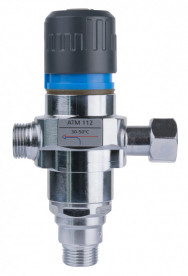 Клапан протиопіковий Afriso ATM112 DN10 2xG3/8'' 1xгайка G3/8'' 30-50°С Kvs 0,35 м3/год 1211200