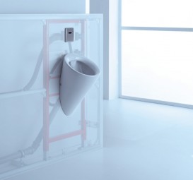 Панель змиву для пісуара TECE TECEplanus Urinal 230/12 В з інфрачервоним датчиком нержавіюча сталь сатин 9242352