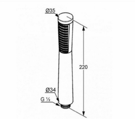 Душова лійка Kludi колекція Kido хром 3910005-00