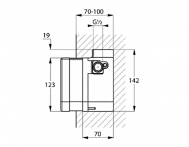 Kludi Прихована частина Zenta 38002