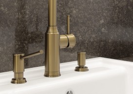 Кнопка клапана-автомата Blanco LIVIA полированная латунь 521295