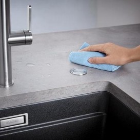 Кнопка клапана-автомата Blanco PushControl нержавеющая сталь 233696