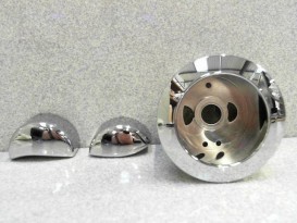 Кнопка смыва для бачка Roca Dama Senso короткая механическая хром AH0002100R