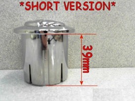 Кнопка смыва для бачка Roca Dama Senso короткая механическая хром AH0002100R