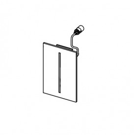 Кнопка змиву для пісуарів TECE TECEfilo сенсорна нержавіюча сталь сатин 9820538