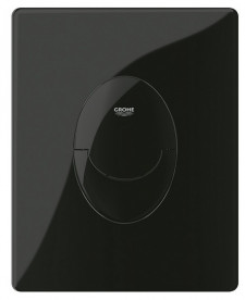 Кнопка змиву для унітазу Grohe Skate Air вертикальна пластик чорний глянець 38505KV0