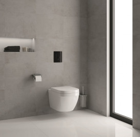 Кнопка смыва для унитаза Grohe Skate Cosmopolitan пластик черный глянец 38732KV0