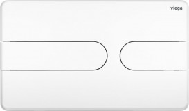 Кнопка смыва для унитаза Viega Prevista Visign for Style 23 пластик альпийский белый 773151