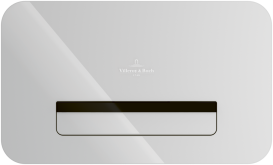 Кнопка смыва для унитаза Villeroy & Boch ViConnect 200G ProActive+ с подсветкой стекло глянцевое белое 922311RE