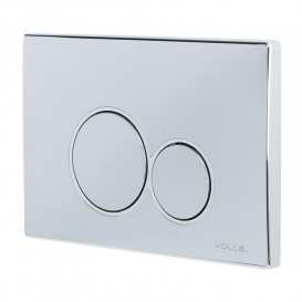 Кнопка смыва для унитаза Volle Viso Evo пластик хром 222121
