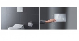 Кнопка смыва Duravit DuraSystem A2 бесконтактная белое стекло белый WD5003012000