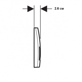 Кнопка смыва Geberit Delta51 115.105.DW.1