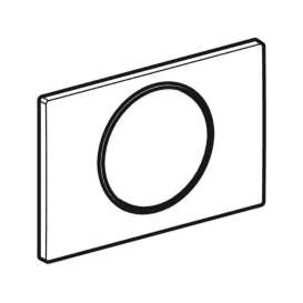 Кнопка змиву Geberit Sigma 10 нержавіюча сталь чорний матовий/чорний 115.758.16.5