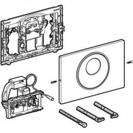 Кнопка змиву Geberit Sigma 10 нержавіюча сталь хром 115.856.SN.6