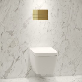 Кнопка змиву TECE TECEsquare метал золото матовий 9240838