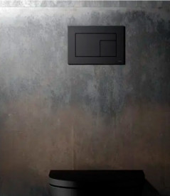 Кнопка змиву TECE TECEvelvet подвійна пластик чорний 9240732