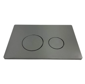 Кнопка змиву VBI ELBA Y подвійний змив сталь нікель VBI-030104