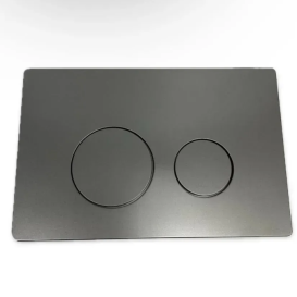 Кнопка змиву VBI ELBA Y подвійний змив полипропилен графіт VBI-030103