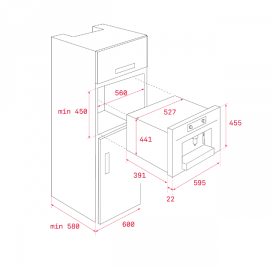 Кавоварка Teka UrbanColor CLC 855 GM BK вбудована чорне скло 111630004