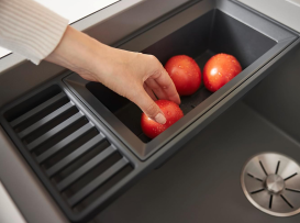 Коландер для кухонной мойки Blanco 2 в 1 пластик 527644