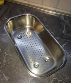 Коландер для мойки Franke нержавеющая сталь полированная 0390510