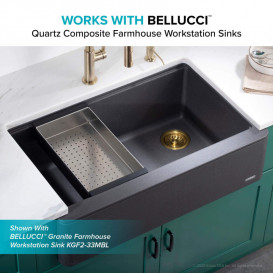 Коландер для кухонной мойки Kraus нержавеющая сталь CS-6