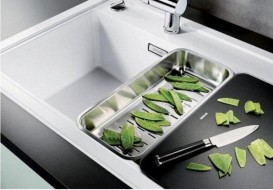 Коландер прямокутний BLANCO нержавіюча сталь 223077