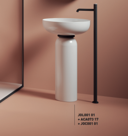 Кольцо для раковины ArtCeram Jolie черный матовый ACA073 17