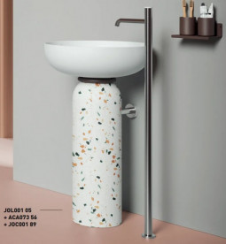 Кольцо для раковины ArtCeram Jolie коричневый матовый ACA073 56