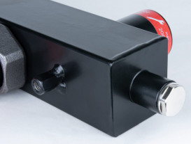 Коллектор котла к насосным группам Afriso KSV 125-2 HW 70 кВт на 2 контура с гидравлическим разделителем 77314