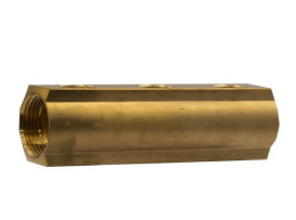 Колекторна балка Fado 1''х½'' 5 виходів латунь BK05
