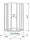 Душова кабіна Kolo Akord 80x80х185 RKPG80202000