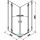 Душова кабіна Kolo Niven 90x90х195 без піддону FKDF90222003