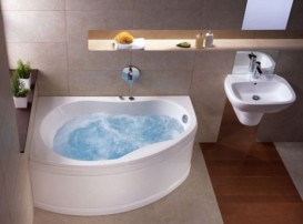 Ванна акрилова кутова Kolo колекція Promise 150х100х47 L XWA3051000
