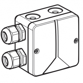 Комбинированная монтажная коробка Geberit для подключения системы Duofresh 244.120.00.1