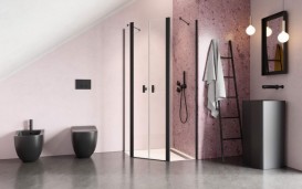 Комплект боковых стенок Radaway Nes Black PTD 90Zх90S черный/прозрачное стекло 10051600-54-01